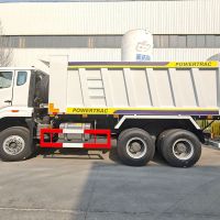 HOWO 6x4 dump truck reinforced chassis for rough road conditions